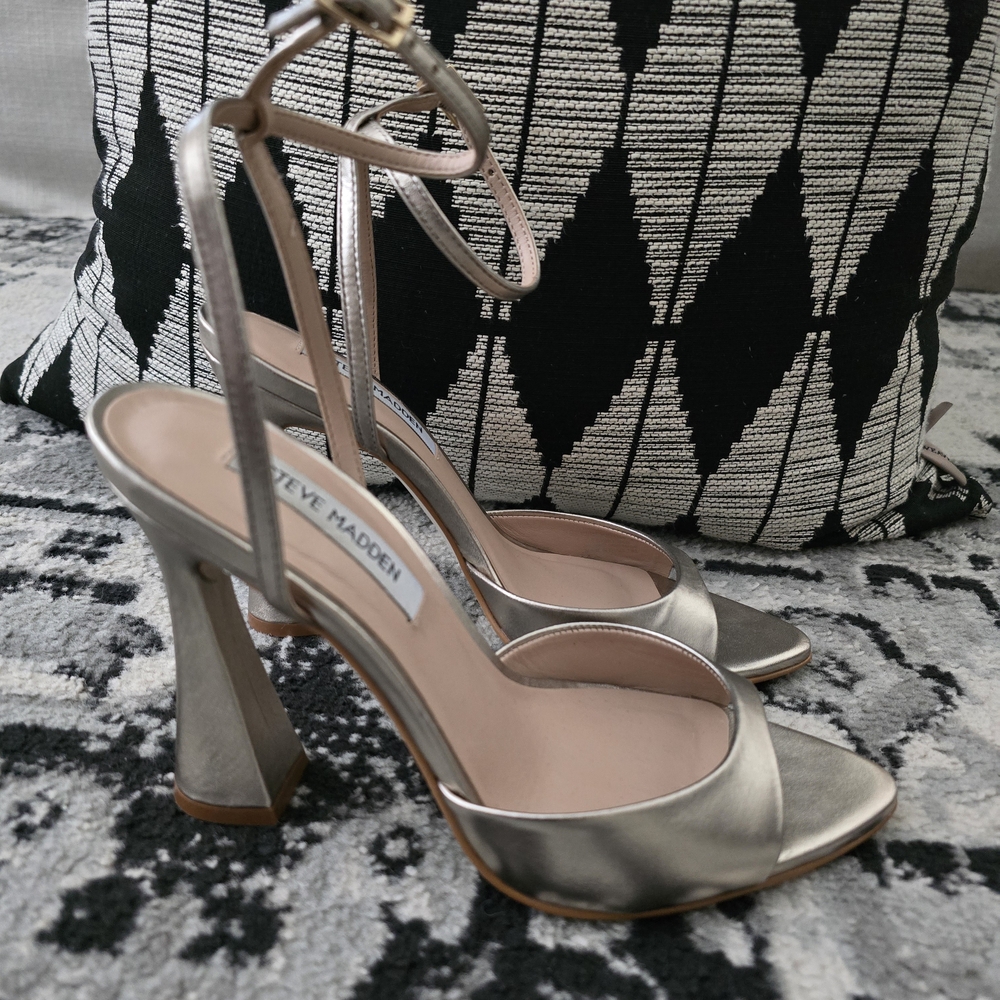 Steve Madden Silver Women's Heels